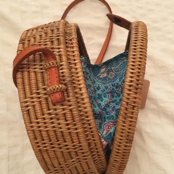 Boho Rattan Bag - Picture 3 of 4